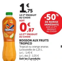 Boisson aux fruits Tropico