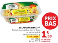SALADE MARTINET
