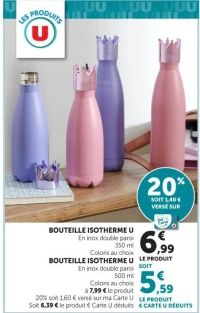 BOUTEILLE ISOTHERME U