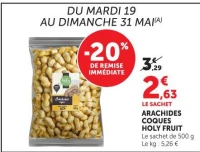 ARACHIDES COQUES HOLY FRUIT