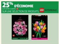LEGO BOTANICALS SUR UNE SÉLECTION DE PRODUITS.