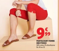 PANTACOURT FEMME INEXTENSO