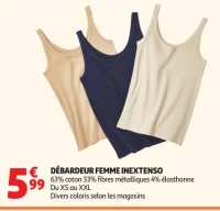 DÉBARDEUR FEMME INEXTENSO