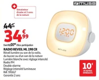 RADIO REVEIL ML 198 CR