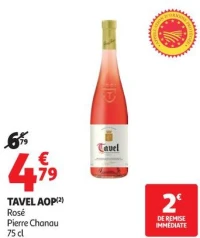 Tavel AOP(2) Rosé Pierre Chanau 75 cl