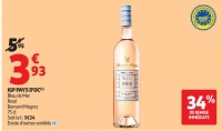 IGP PAYS D'OC(1) Bleu de Mer Rosé Bernard Magrez 75 cl