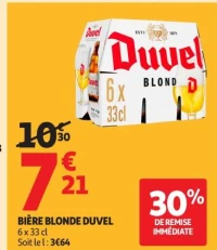 BIÈRE BLONDE DUVEL