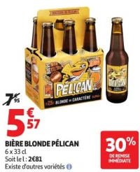 BIÈRE BLONDE PÉLICAN