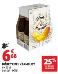 BIÈRE TRIPEL KARMELIET