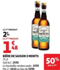 BIÈRE DE SAISON 3 MONTS