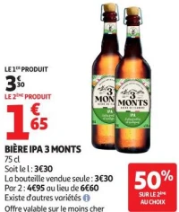 BIÈRE IPA 3 MONTS