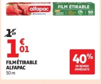FILM ÉTIRABLE ALFAPAC
