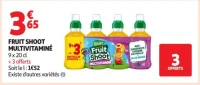 FRUIT SHOOT MULTIVITAMINÉ