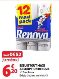 ESSUIE TOUT MAXI ABSORPTION RENOVA