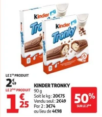 KINDER TRONKY