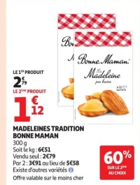 MADELEINES TRADITION BONNE MAMAN