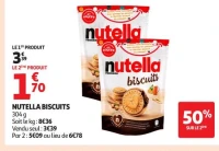 NUTELLA BISCUITS