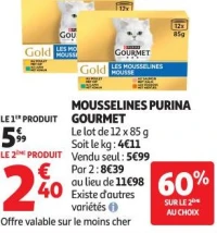 MOUSSELINES PURINA GOURMET