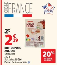 ROTI DE PORC AUCHAN