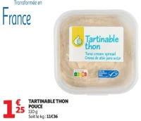 TARTINABLE THON POUCE