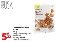 CERNEAUX DE NOIX POUCE