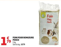 FOIN POUR RONGEURS POUCE
