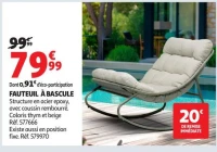 FAUTEUIL À BASCULE
