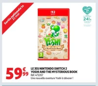 LE JEU NINTENDO SWITCH 2 YOSHI AND THE MYSTERIOUS BOOK
