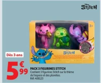 PACK 3 FIGURINES STITCH