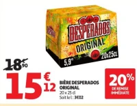 BIÈRE DESPERADOS ORIGINAL