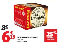 BIÈRE BLONDE GOUDALE