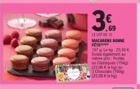 MACARONS BONNE FÊTE
