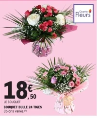 BOUQUET BULLE 24 TIGES