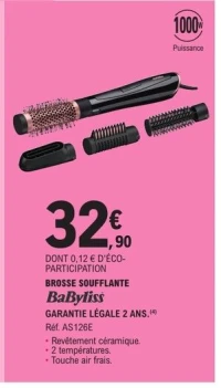 BROSSE SOUFFLANTE BaByliss