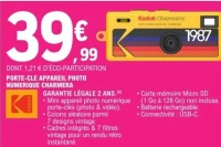 PORTE-CLE APPAREIL PHOTO NUMERIQUE CHARMERA