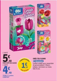 Clementoni CRÉE TES FLEURS