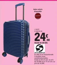 SAVEBAG VALISE 50 CM ENV.
