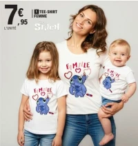 TEE-SHIRT FEMME Stitch