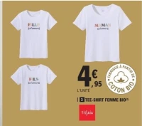 TEE-SHIRT FEMME BIO TISSAIA