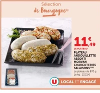 Plateau Andouillette Assorti Morvan Charcuteries Salaisons