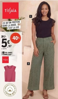 TEE-SHIRT FEMME BIO
