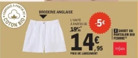 SHORT OU PANTALON BIO FEMME