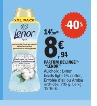 PARFUM DE LINGE "LENOR"