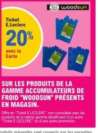 PRODUITS DE LA GAMME ACCUMULATEURS DE FROID