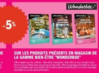 PRODUITS PRÉSENTS EN MAGASIN DE LA GAMME BIEN - ÊTRE " WONDERBOX "