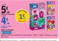 CRÉE TES FLEURS Clementoni
