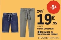 BERMUDA OU PANTACOURT FEMME