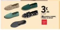 ESPADRILLE HOMME, FEMME OU ENFANT Tissaia