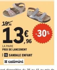 Sandale enfant
