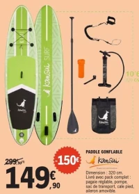 PADDLE GONFLABLE